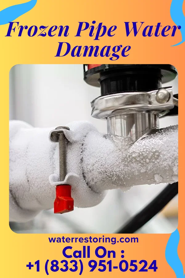 Frozen Pipe Water Damage in Jersey City, NJ